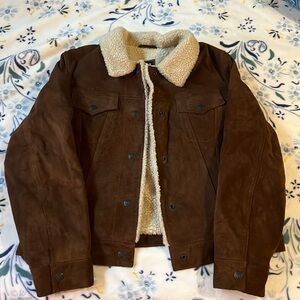 Gap Leather Suede Jacket